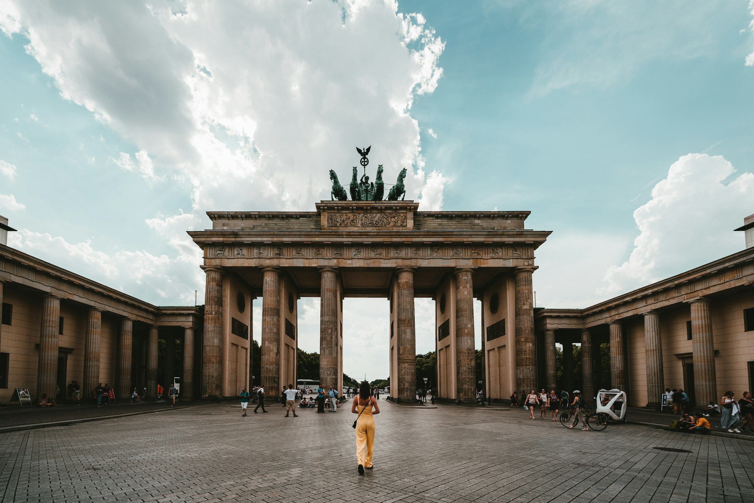 The Brandenburg Gate in Berlin